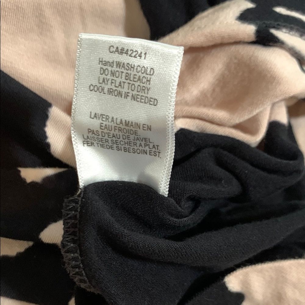 Young Fabulous & Broke Elegant Blue / Black and Pink Tie-Dye Dress Size Large - Picture 9 of 13